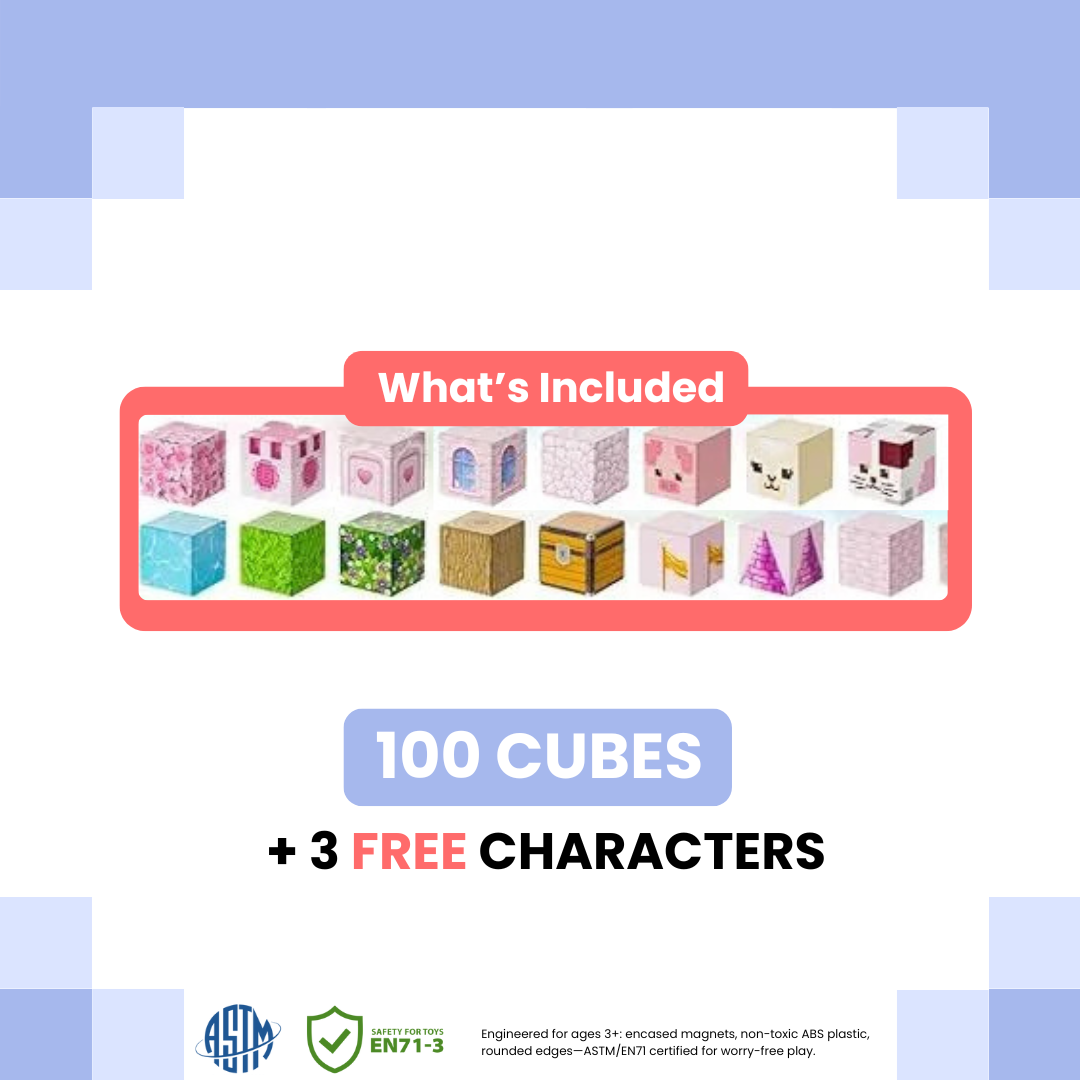 Cute Cubes - Princess Pack (100pcs)