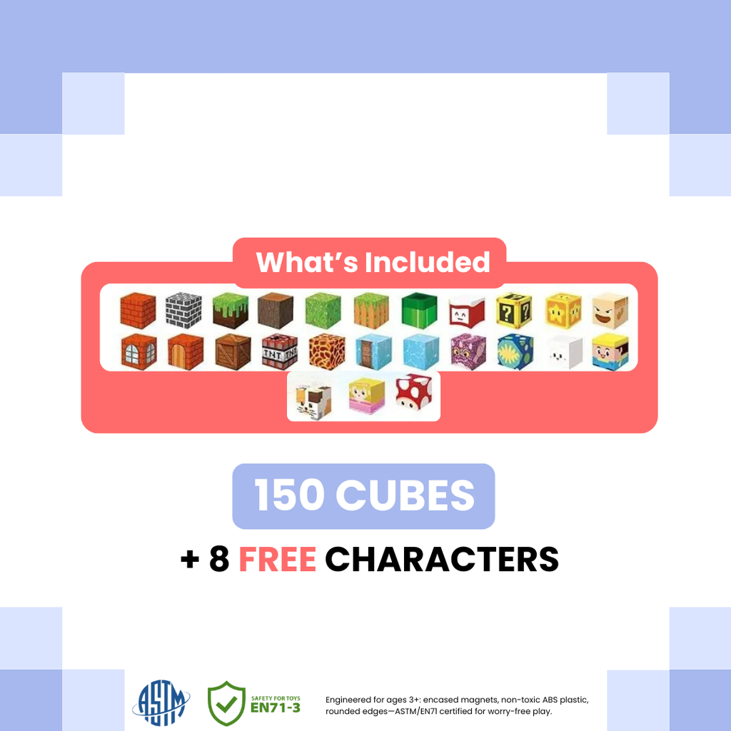 Cute Cubes - Mario Pack (150pcs)