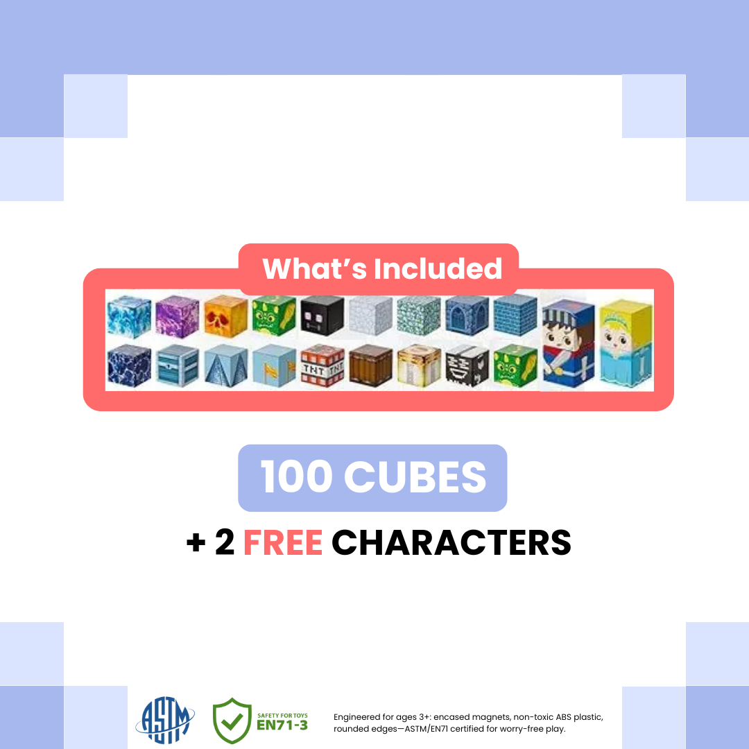 Cute Cubes - Frozen Pack (100pcs)