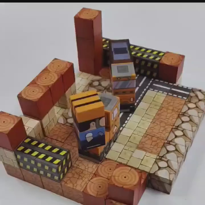 Cute Cubes - Construction (100pcs)